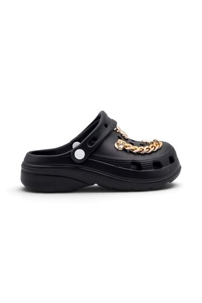BAMİEL Stone-Embellished Women's Croos Slippers