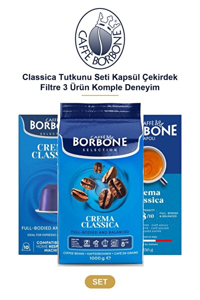 Caffe Borbone مجموعة كافيه بوربون كلاسيكا توتكونو من الكبسولات المفلترة، 3 من...