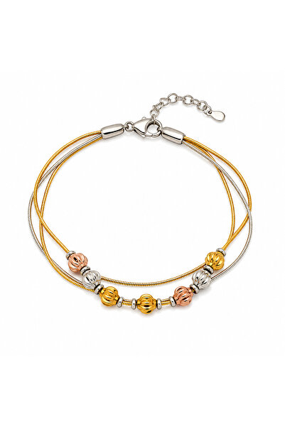 Store Diva Charm Triple Steel Stylish Women's Bracelet