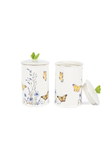 Mikasa Moor Butterfly Lovers 2-Piece Jar 20cm