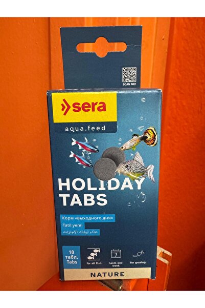 SERA Holiday Tabs Nature Tatil Yemi 10 Tablet Orjinal Kutusunda Skt: 04/2028