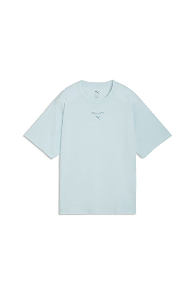 Puma 528491 48 W Since 48 Graphic Pamuklu Geniş Kalıp Kadın T-Shirt