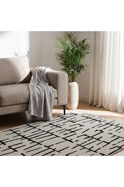 PAN HOME سجادة لافين بنقشة الجاكارد 200x290 سم - أزرق