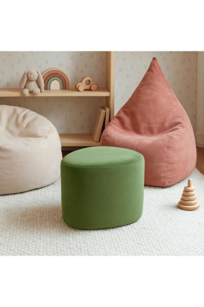 PAN HOME Dew Drop Kids Stool 45x35x38cm- Green