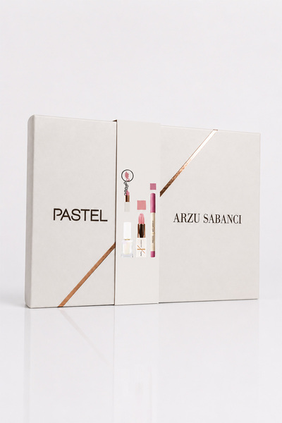 Pastel x Arzu Sabancı Summer Glow Oje + Ruj + Dudak Kalemi + Anahtarlık Seti ...