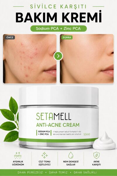 Setamell Vitamin İçeren Sîvîlce Önleyeci Siyah Nokta Sîvîlce - Âkne Karşıtı K...