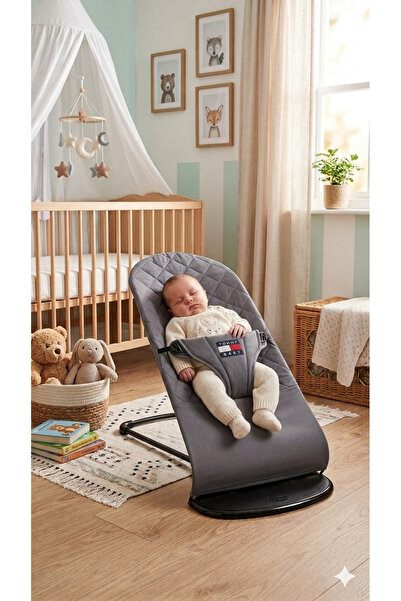 Tommybaby Millenium Cotton Bebekler Için Üç Kademeli Kolay Taşınabilir Sallan...
