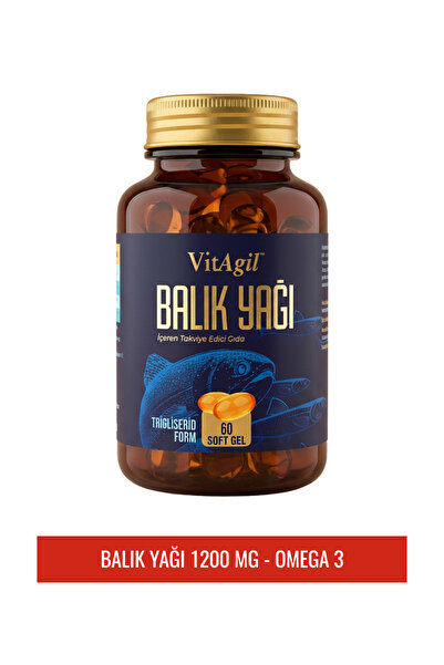 Vitagil زيت السمك |   أوميغا 3 1200 ملغ - 60 كبسولة هلامية