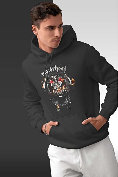 buzagi tasarım ürünleri Motörhead Oversize Hooded Unisex Sweatshirt