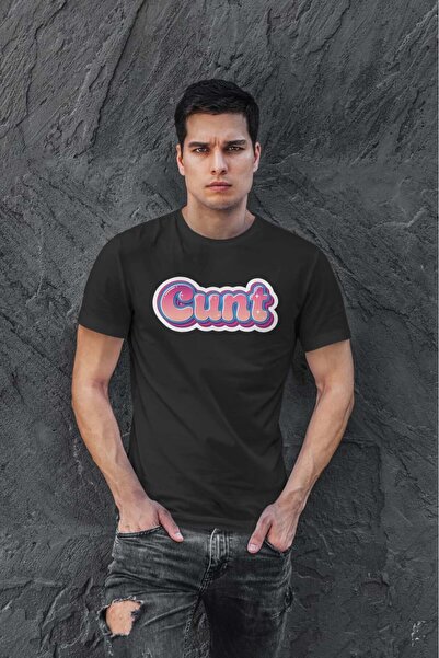 buzagi tasarım ürünleri  Regular Fit Black Unisex T-Shirt
