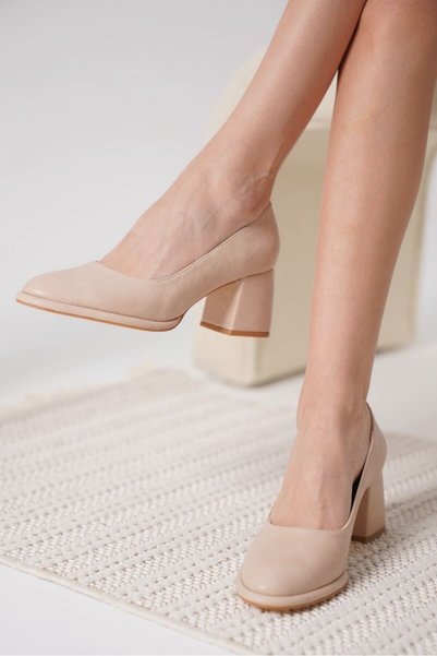 Generic Brand Nude Skin Women's Stiletto Tr18Ms05D