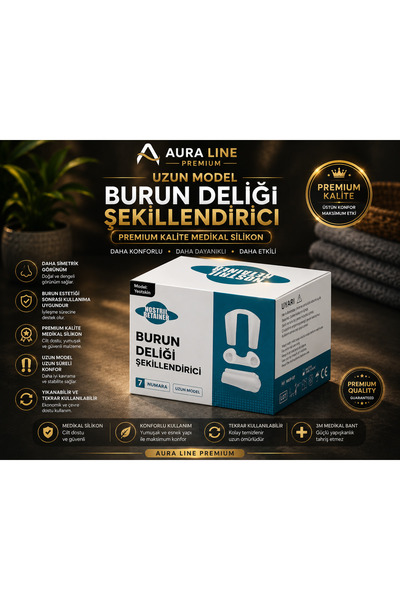 footlıne foot healthly Burun deliği şekillendirici No//6 Nostril retainer uzu...