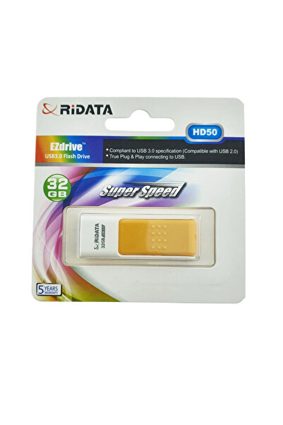 ridata Stick USB 3.0 RiDATA, 32 GB, Transfer Rapid, Backup, Filme, Conector R...