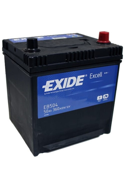 EXIDE Baterie auto Excell 50Ah 12V EB504