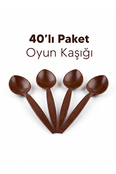 HARPUTLUPLASTİK Yöresel Oyun Kaşığı 40'lı
