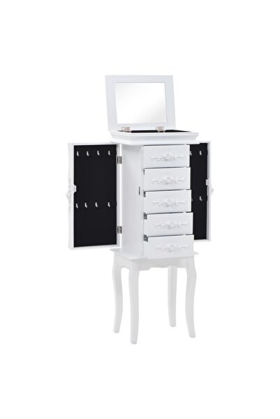 Concept Dulap de bijuterii independent, alb