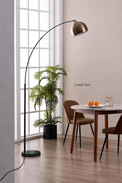 Lamp Han Deve Boynu Modern Dekoratif Özel Tasarım Olta Lambader