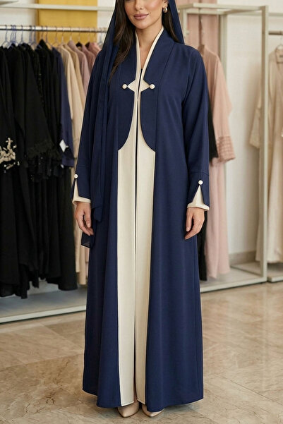 Generic MAISUN Women's Dubai Abaya with Matching Sheila Hijab Scarf | Modest ...