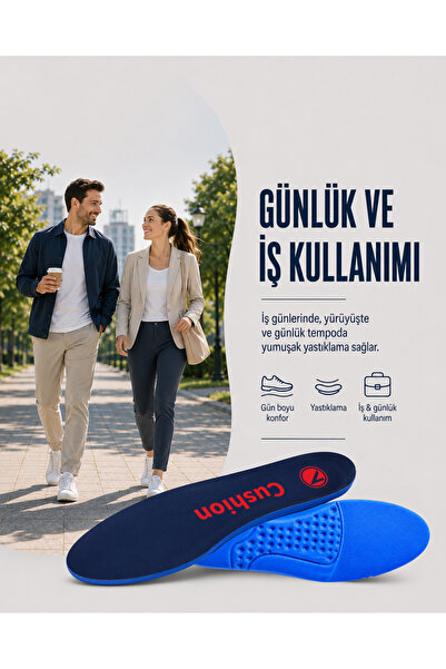 Active Team SG03 | Yumuşak Darbe Ve Şok Emici, Yastıklama Sağlayan, Bot Ve Iş Ayakkabıları Için Tabanlık