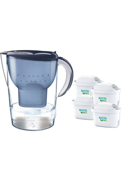 BRITA Marella XL 3,5 L, 4 filtre incluse Maxtra PRO (albastru)
