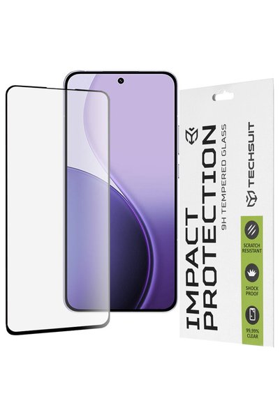 Techsuit Защитно фолио за Oppo Reno14 F / Reno14 FS 5G - 111D с цялостно покр...