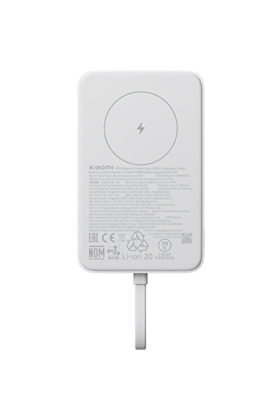 Xiaomi Baterie externă magnetică 33W 10000mAh Albă