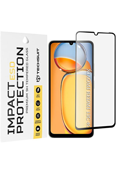 Techsuit Folie pentru Xiaomi Redmi 13C 4G / Redmi 13C 5G / Poco C65 - ESD Gla...