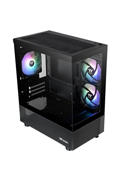 THERMALTAKE Micro ATX View 170 TG ARGB Negru