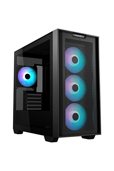 ASUS A21 Plus TG ARGB Black Fara sursa