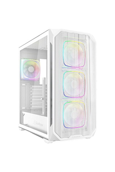 SHARKOON Mid Tower Fara sursa AK5M RGB Alb
