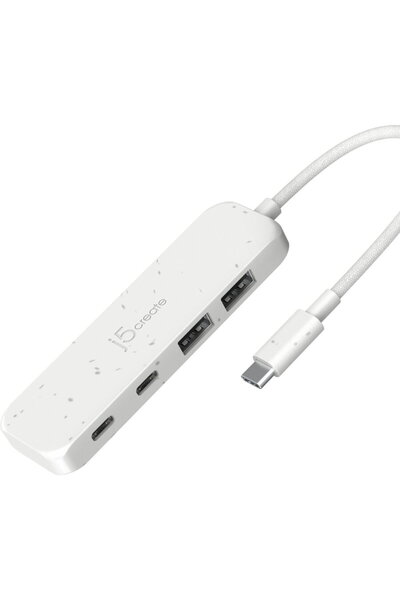 j5create -Hub USB-C prietenos cu 4 porturi / Tip-C Tip-A Gen 2