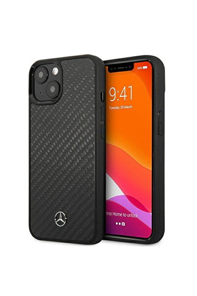 MERCEDES MEHCP13SRCABK iPhone 13 mini 5,4 " Negru/carbon negru carcasă rigidă...