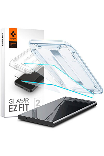 Spigen Folie pentru Samsung Galaxy S24 Ultra (set 2) - Glas.tR EZ FIT - Clear