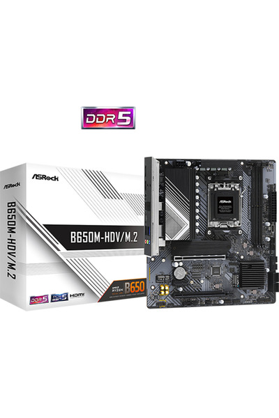ASROCK B650M-HDV/M.2 Micro ATX Socket AMD AM5 AMD B650
