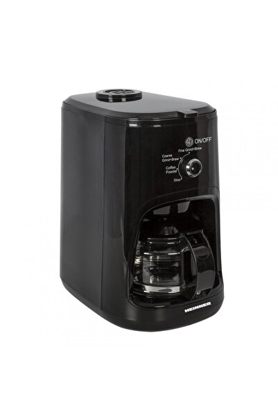 Heinner CAFETIERA HCM-900RBK Negru 900W 0.6 litri capacitate rasnita 36g