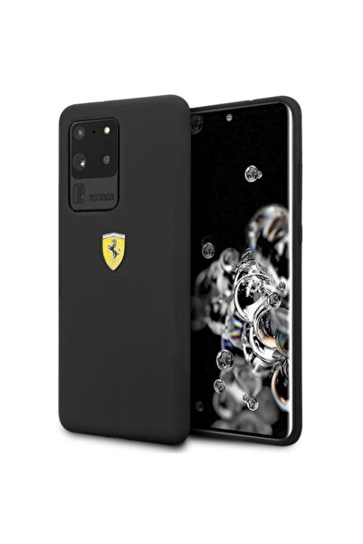 Ferrari Hardcase FESSIHCS69BK S20 Ultra G988 black/black Silicone