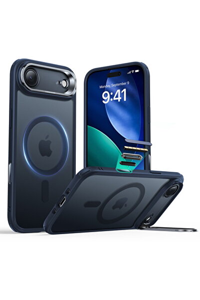 ESR Husa pentru iPhone 17 Air - Classic Hybrid HaloLock Kickstand - Frosted Blue