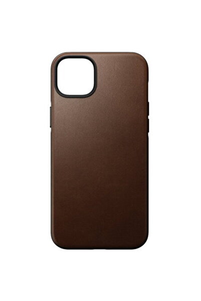 Nomad Husă Modern piele pentru iPhone 14 Plus, Maro Rustic