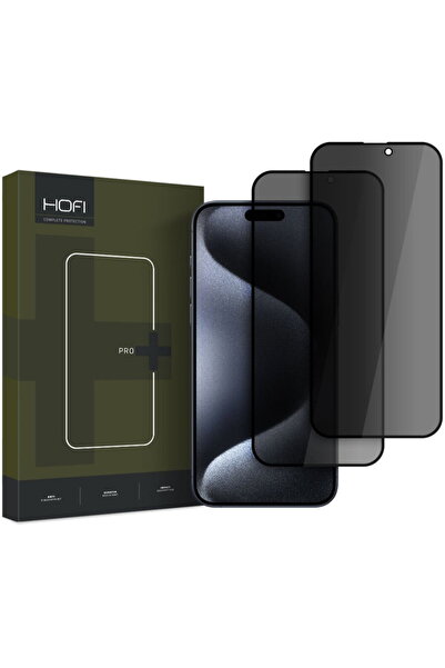 HOFI Folie de protectie Ecran Privacy Glass PRO+ pentru Apple iPhone 16 Pro M...
