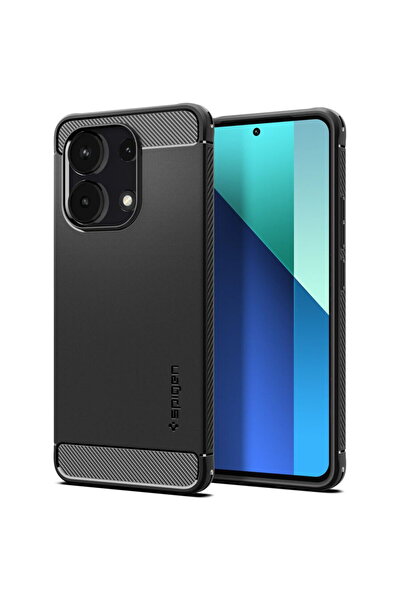 Spigen Калъф за Xiaomi Redmi Note 13 4G - Solid Armor - Черен