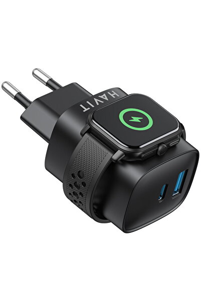 Havit KF2343615 USB, USB Tip-C Wireless 22W Negru