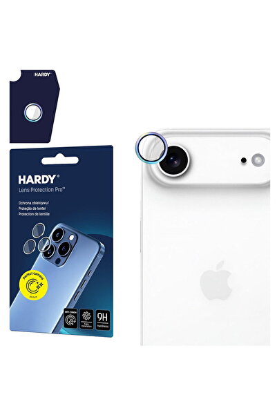 3MK Folie pentru iPhone 17 Air - Hardy Lens Protection Pro - Curcubeu