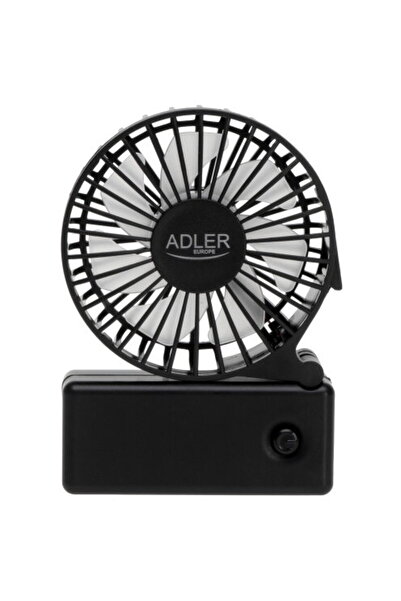 adler Ventilator portabil AD 7336 cu maner pliabil, Negru