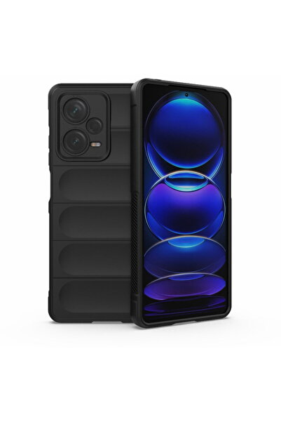 Techsuit Калъф за Xiaomi Redmi Note 12 Pro 5G - Магически щит - Черен