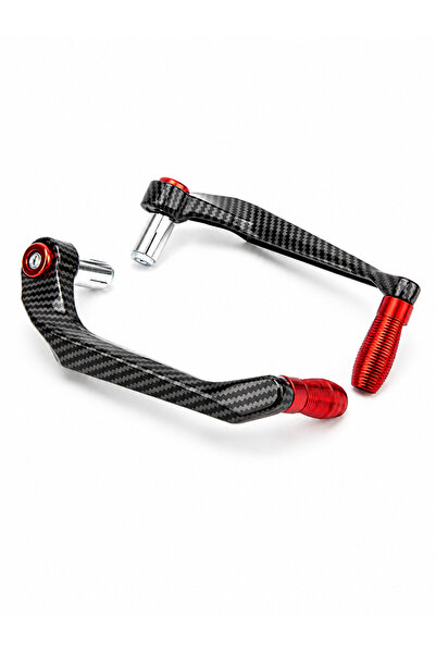 MOTOSİKLET MANET KORUMA KARBON KIRMIZI - UNİVERSAL - PCX - DİO