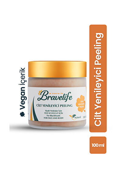 Bravelife Cilt Yenileyici Arındırıcı Gözenek Temizleyici Panthenol Kayısı Çek...