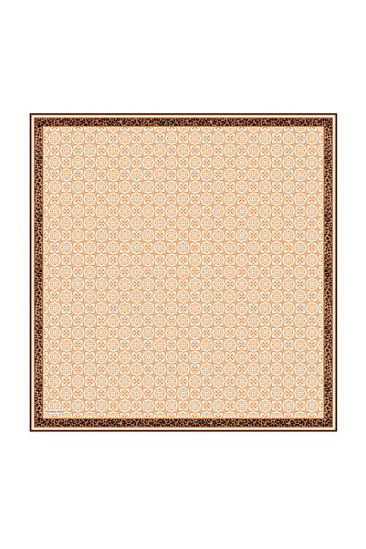 Bursa İpek Μεταξωτό μαντήλι με σχέδιο καραμέλας Dream Pattern Twill