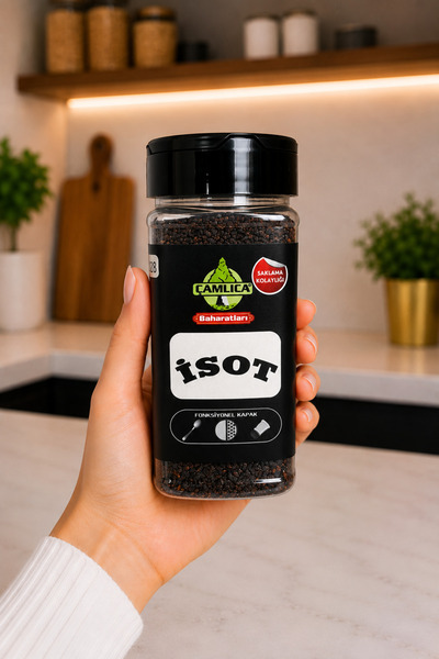 Çamlıca Baharat Çamlıca İsot 100 Gr PET Ambalaj | Isli Pul Biber Baharatı