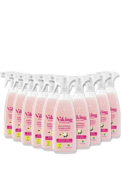 Viking Premium Çok Amaçlı Yasemin & Vanilya 750 Ml x 10 Adet