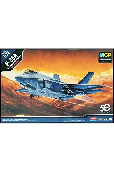 Academy 12561 1/72 Ölçek, F-35 A Lightningh II Savaş Uçağı, Plastik Model Kiti